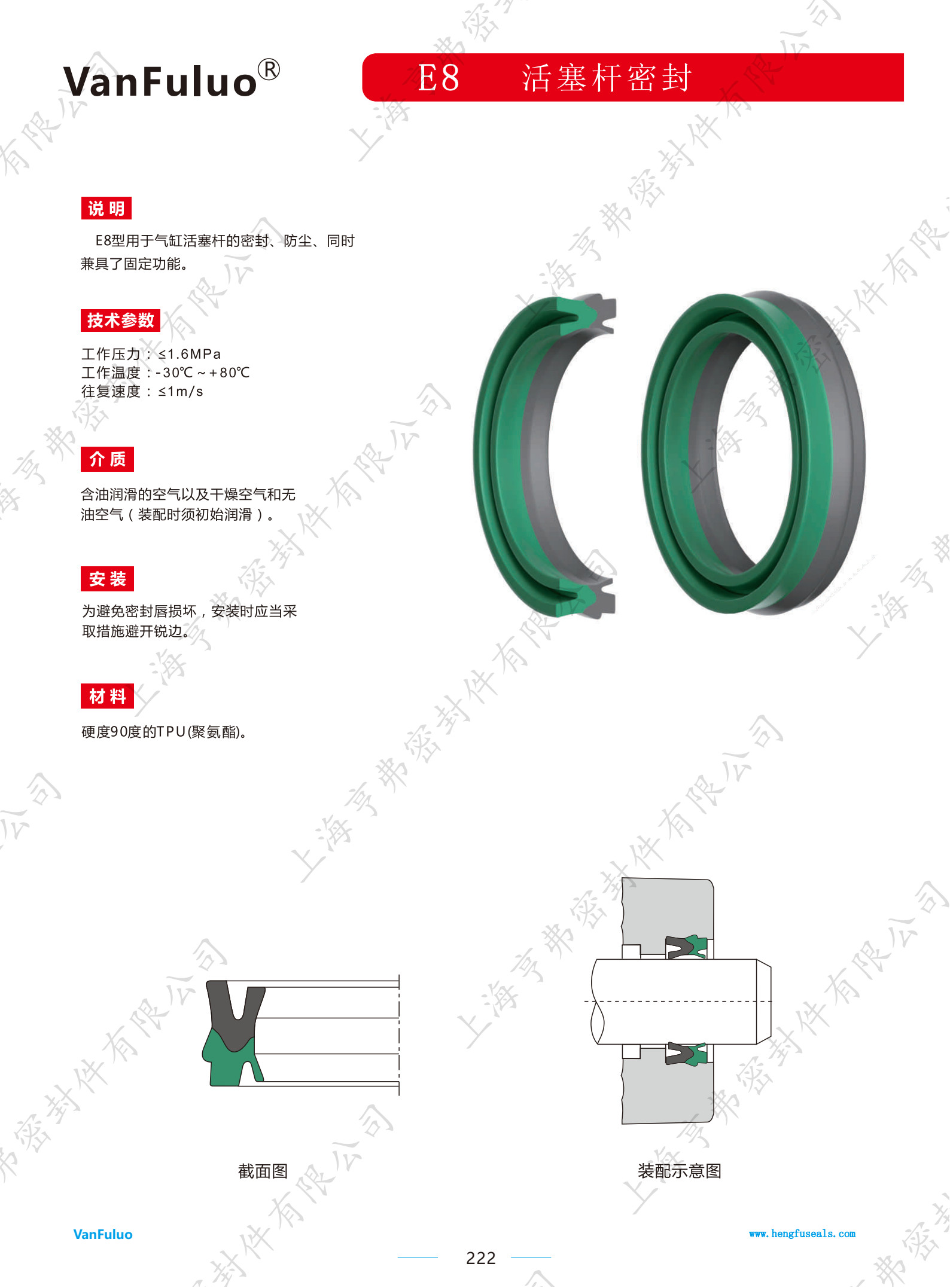 E8气动密封