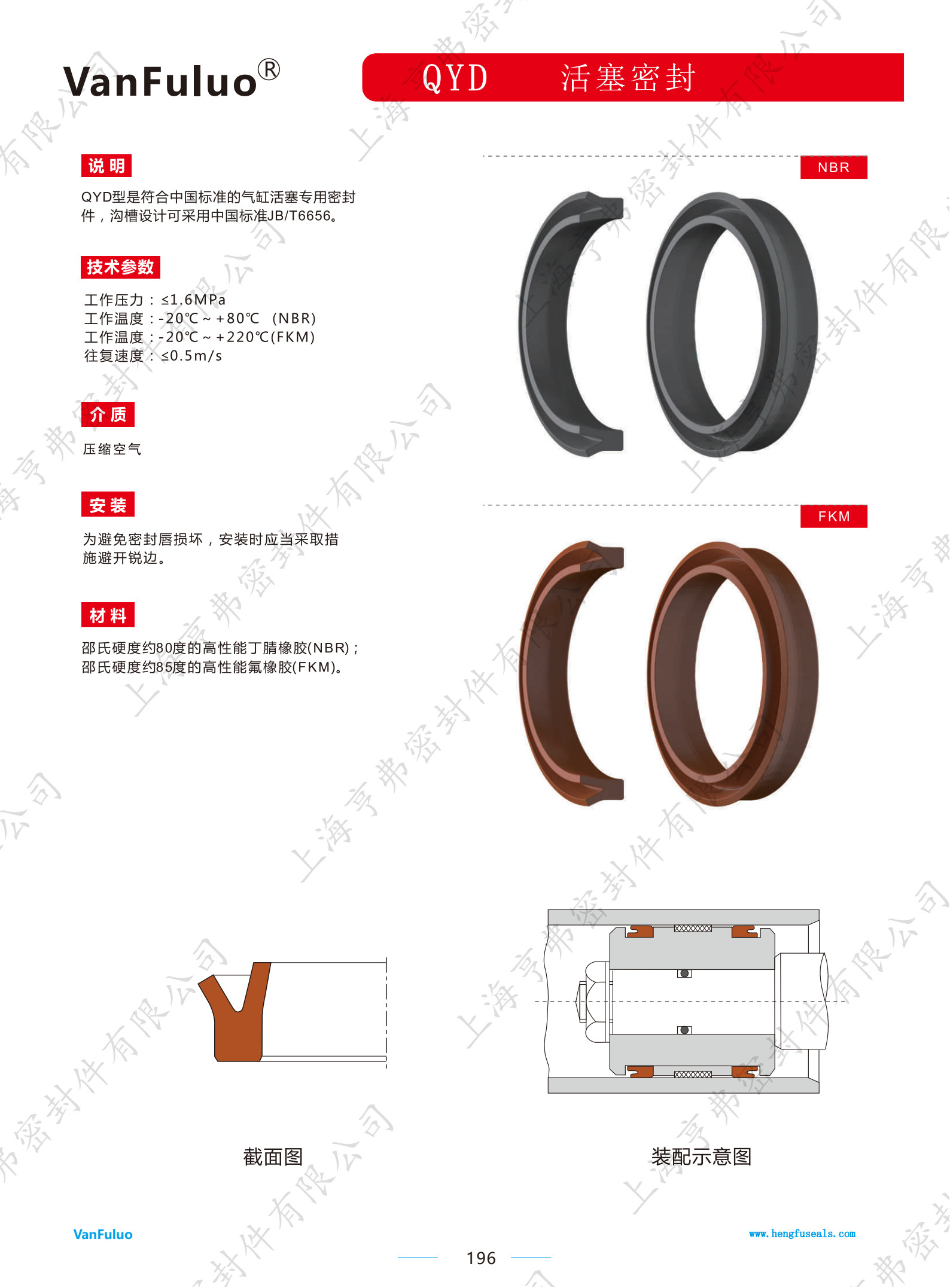 QYD/QYd气动密封